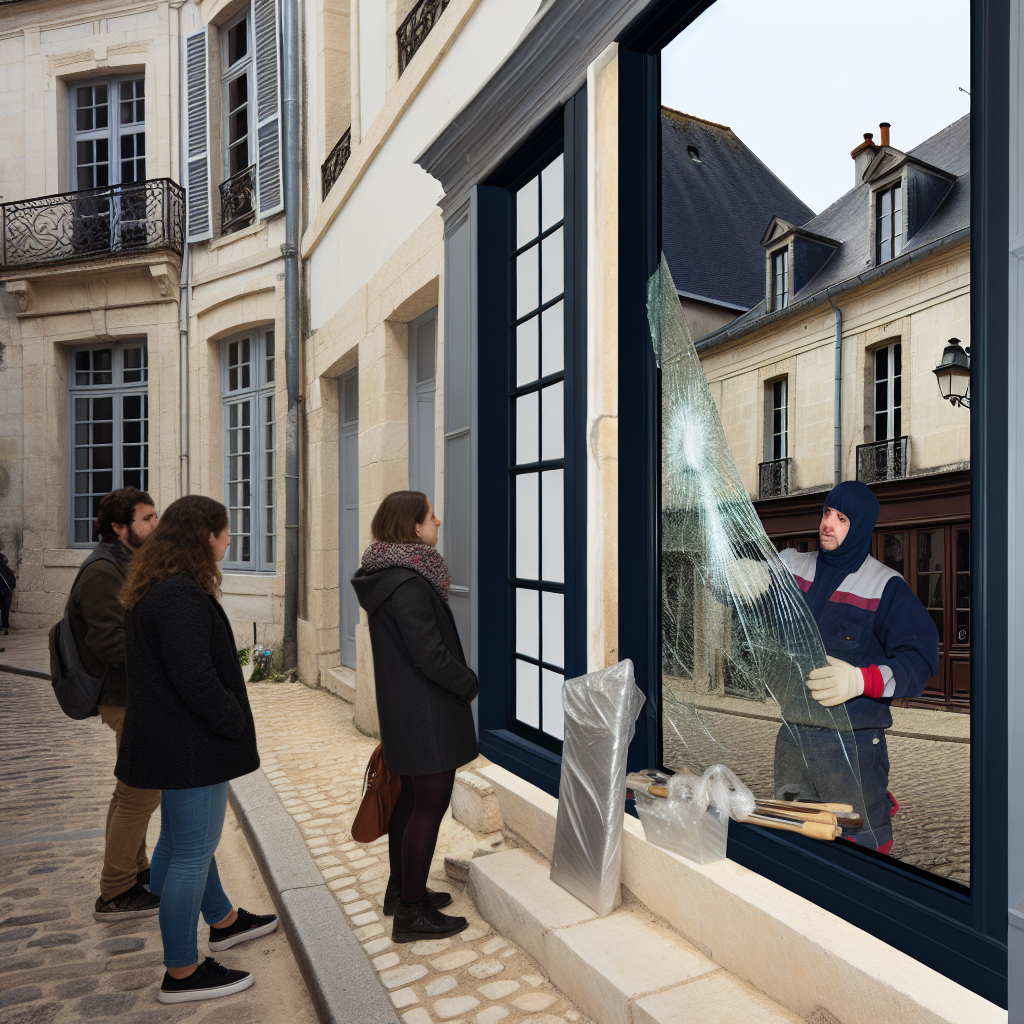 Remplacement vitre cassée Orléans