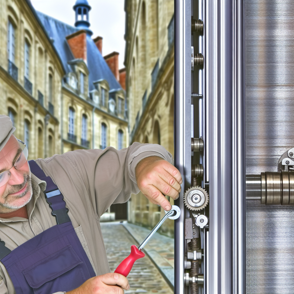 Dépannage rideau métallique Orléans