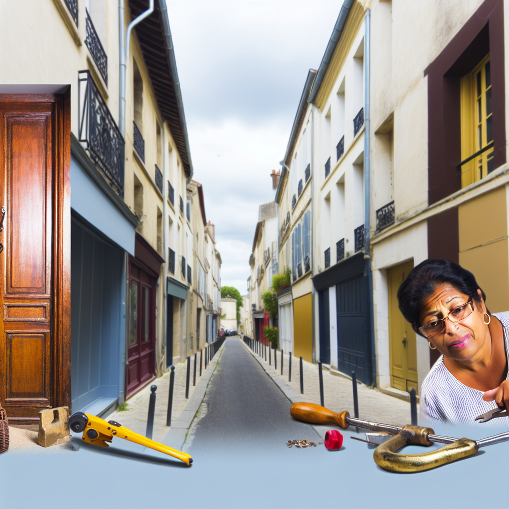 Réparation porte claquée Orléans