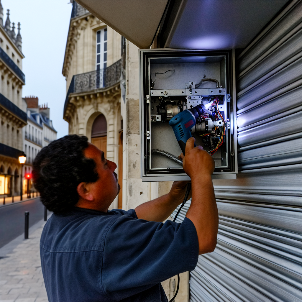 Réparation volet roulant électrique Orléans