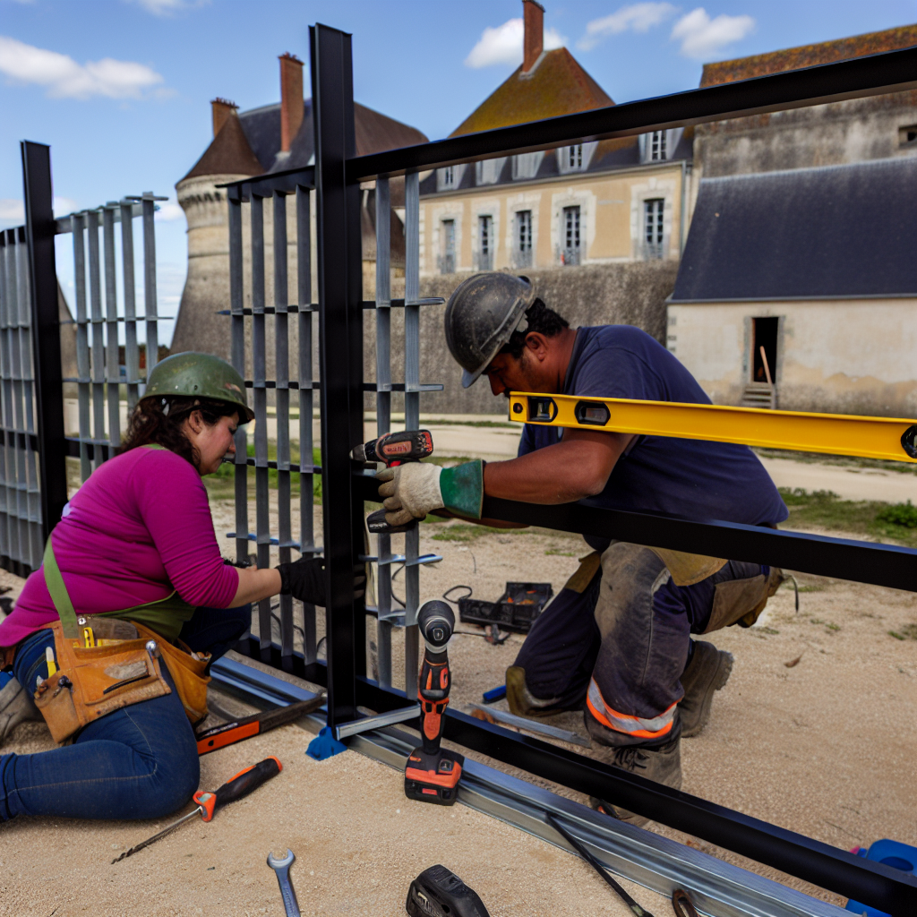 Installation grille de défense Orléans