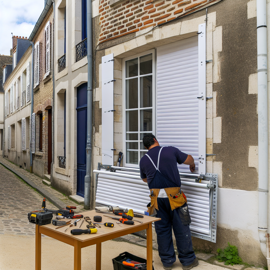 Installation volet roulant Orléans