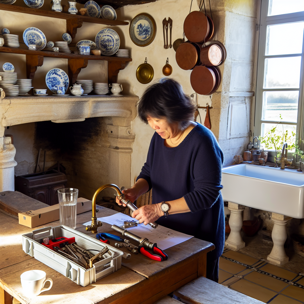 Réparation plomberie de cuisine Orléans