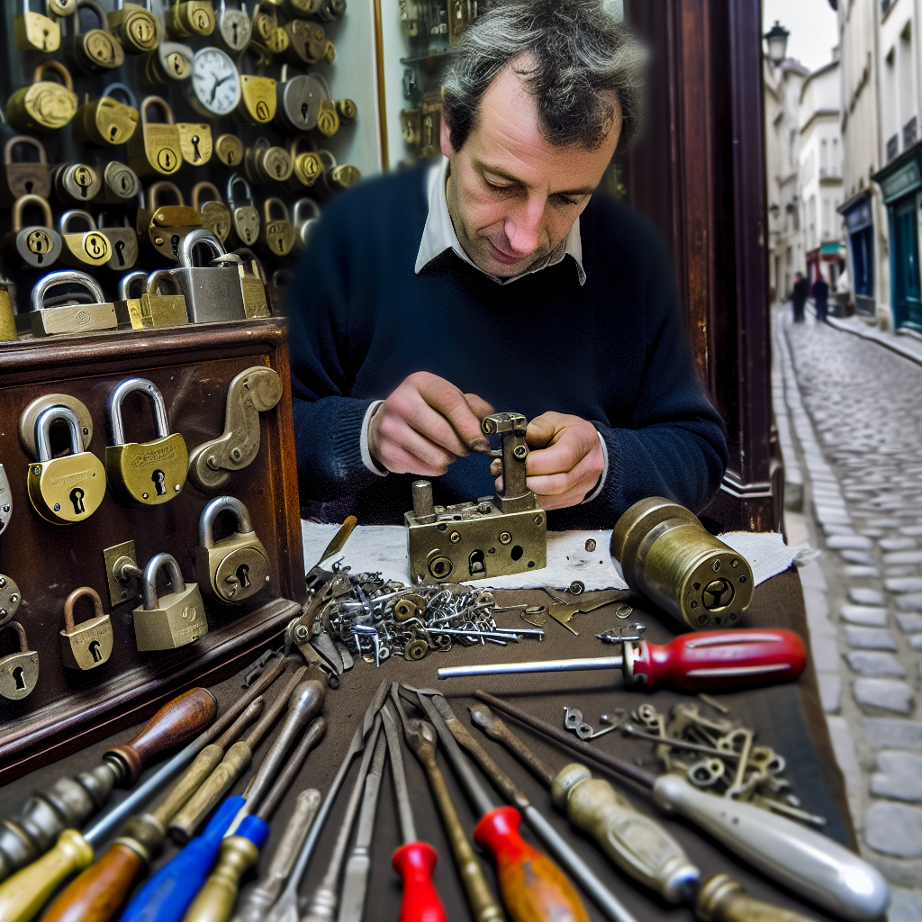 Réparation serrure ancienne Orléans