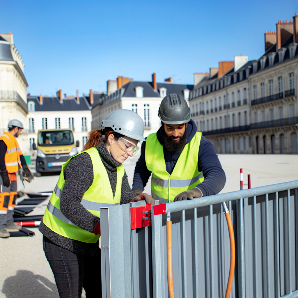 Pose de barrière de sécurité Orléans