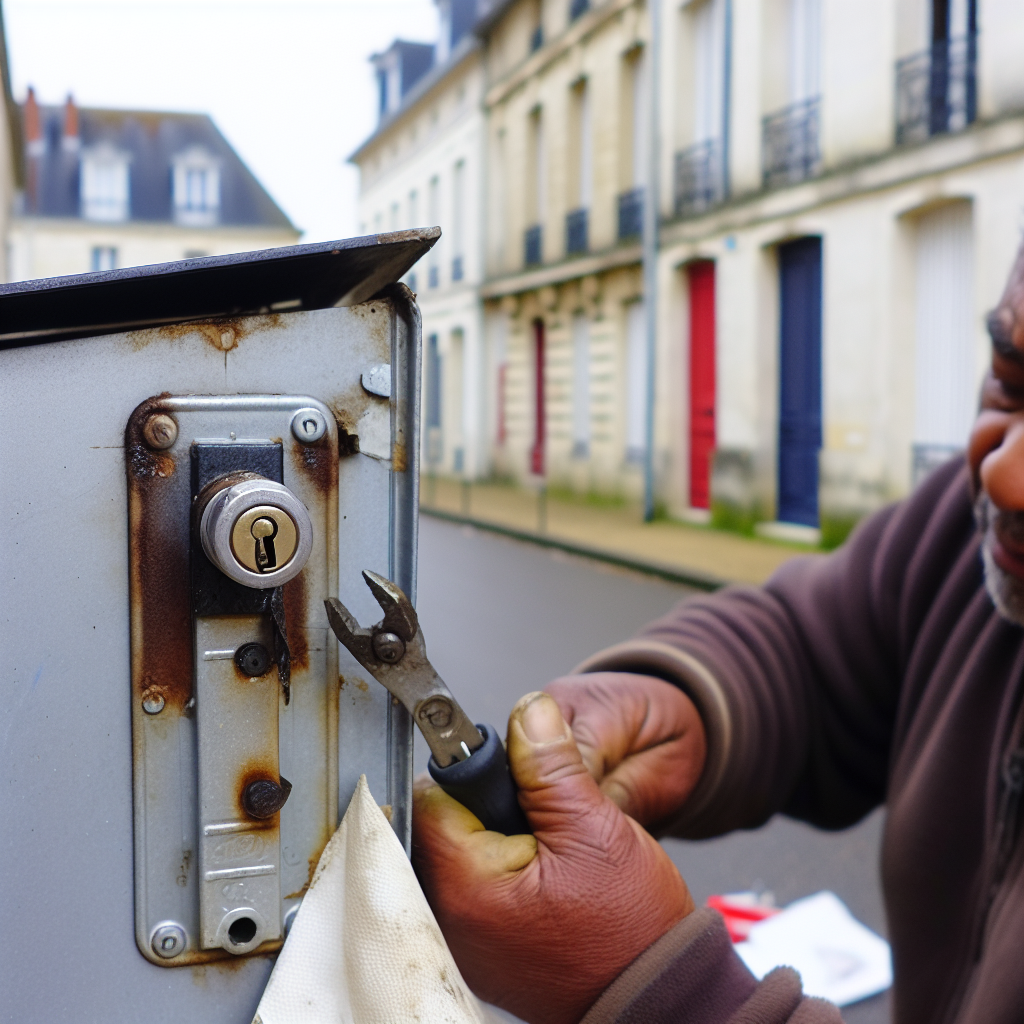 Remplacement serrure de boîte aux lettres Orléans