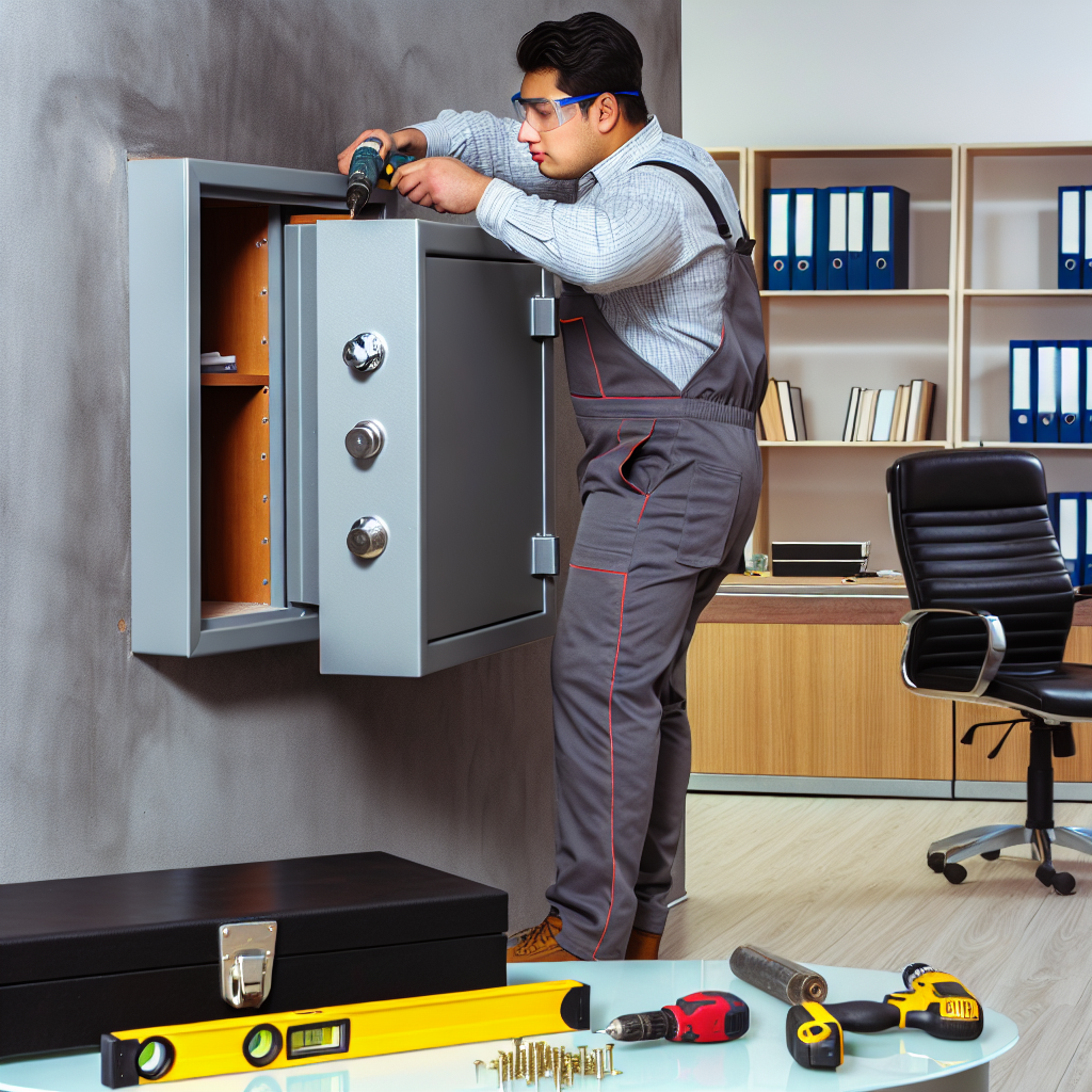 Installation de coffre-fort